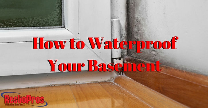 How to Waterproof your Basement