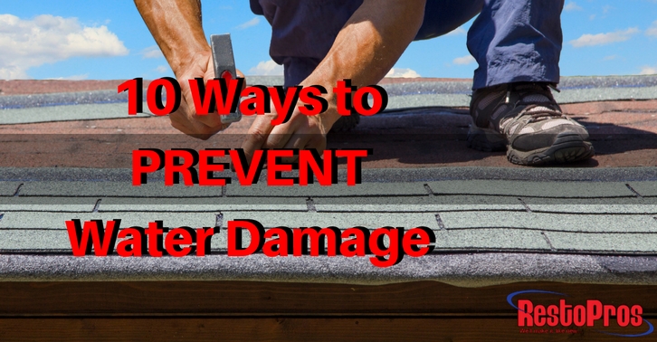 10 Ways to Prevent Water Damage